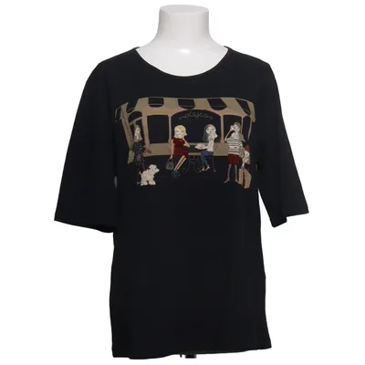 T-shirt (Svart, Flerfärgad) från Wico Bomull