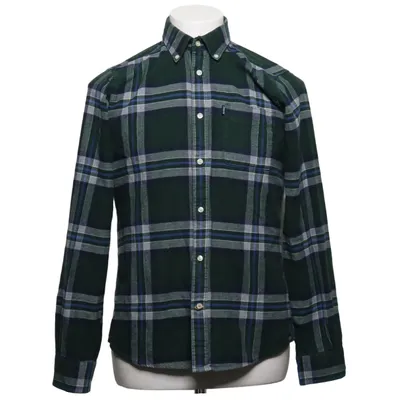 Businesshemd (Grün, Blau, Grau) von Barbour Baumwolle