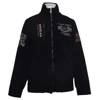 Softshell jacket (Zwart) van Camp David