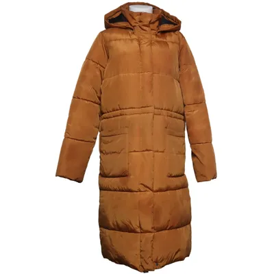 Winter coat (Brown, Black) from Basic Apparel Nylon, Recycled polyester