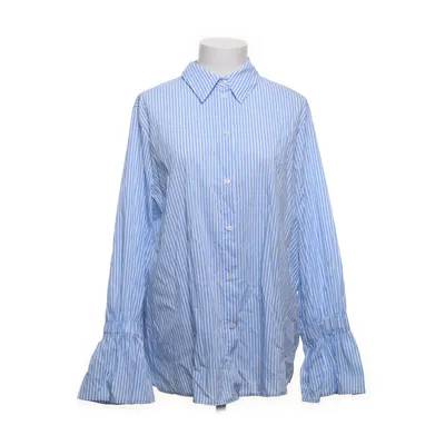 Blouse (Blauw, Wit) van United Colors of Benetton Elastaan, Nylon, Polyester, Viscose