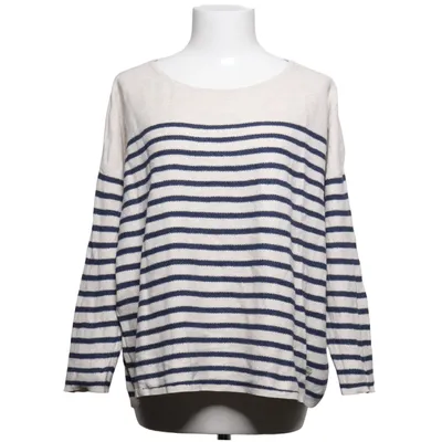 Sweater (Beige, Blue) from Donnell Cotton, Viscose