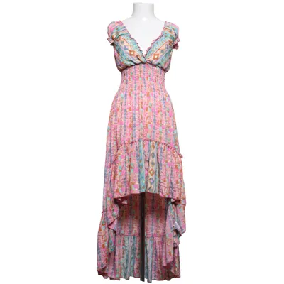 Maxi dress (Pink, Multicolored) from Anisa Viscose