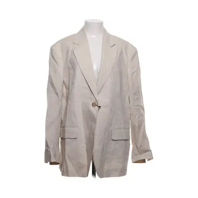 Blazer (Beige) from Arket Linen, Viscose