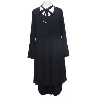 Robe (Noir) de Doris Streich Élasthane, Viscose