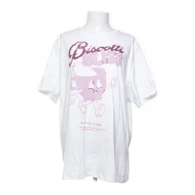 T-shirt (Wit) van Monki Katoen