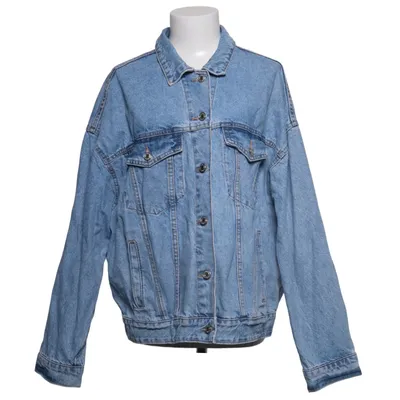 Veste en jean (Bleu) de Bershka Denim Coton