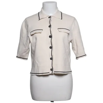 Cardigan (Wit, Zwart) van Massimo Dutti Polyester, Viscose