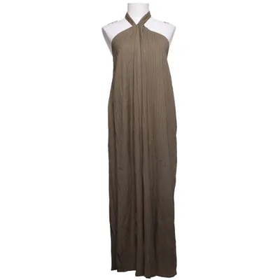 Robe dos-nu (Beige) de NA-KD Polyester, Viscose