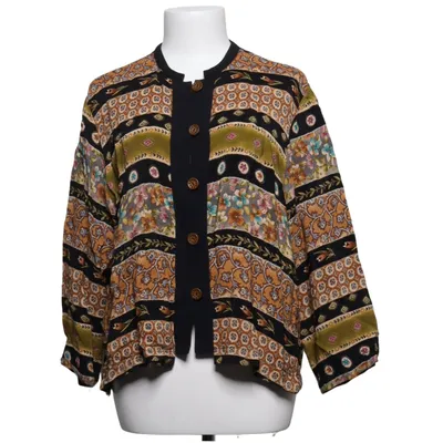 Blouse (Brown, Black, Multicolored) from Coldwater Creek Viscose