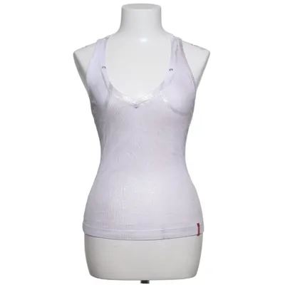 Tank Top (White) from Miss Sixty Cotton, Elastane