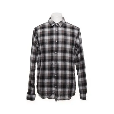 Flannel shirt (Gray, Black, White) from PL & CO Casual Attire Cotton