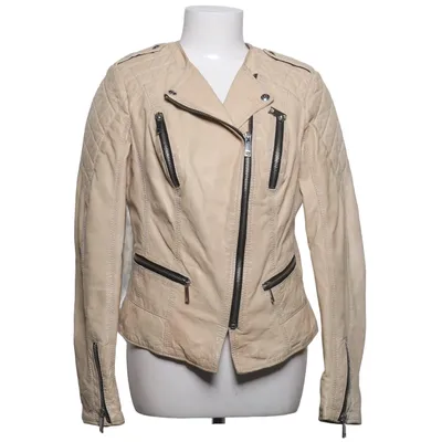 Bikerjacka (Beige) från Jofama by Marie Serneholt Skinn, Polyester
