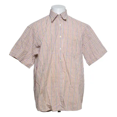 Kortärmad skjorta (Beige, Röd) från Dustin Bomull, Polyester