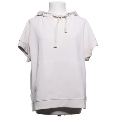 Korte mouwen capuchon sweater (Beige) van Milano Italy Elastaan, Modal, Polyester
