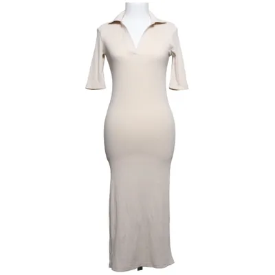 Robe longue (Beige) de DeFacto Woman Élasthane, Polyester, Viscose