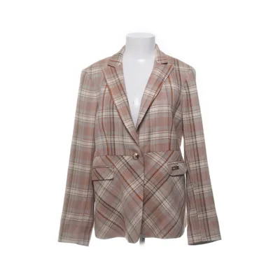 Kavaj (Brun, Beige) från Mos Mosh Elastan, Polyester, Viskos