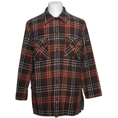 Flannel skjorte (Brun, Flerfarvet) fra Proforma Polyester, Uld