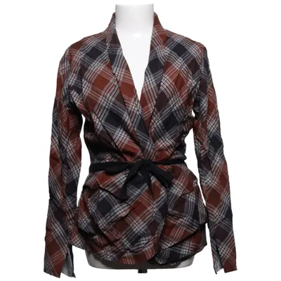 Blazer (Braun, Schwarz, Weiß) von Bolongaro Trevor Baumwolle