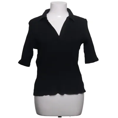 Poloshirt (Zwart) van Lindex Katoen, Elastaan