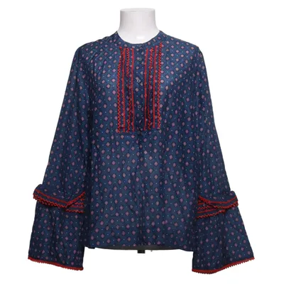 Bluse (Blau, Pink, Weiß) von J.Crew Baumwolle, Seide