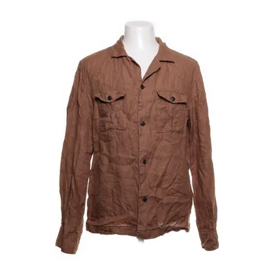 Skjorta (Brun) från The Tailoring Club Linne, Polyester