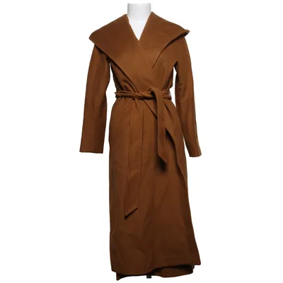 Manteau (Marron, Beige) de MaxMara Studio Viscose, Laine