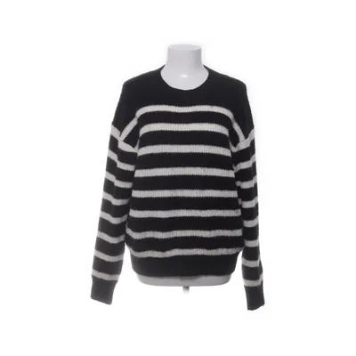 Tröja (Svart, Vit) från H&M Akryl, Elastan, Polyester, Ull
