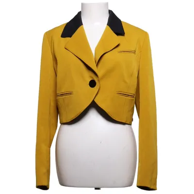 Blazer (Geel, Zwart) van Blacky Dress Acetaat, Polyester, Viscose