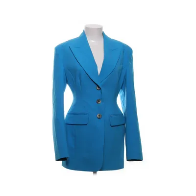 Blazer (Blå) fra River Island Studio Elastan, Polyester, Viscose