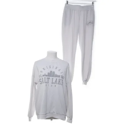 Loungewear (Grå, Hvid) fra Noisy May Polyester, Bomuld