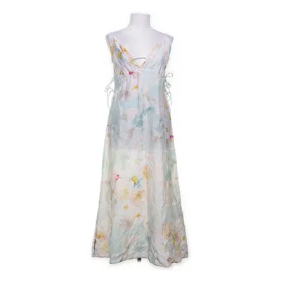 Jurk (Wit, Meerkleurig) van H&M Polyamide, Viscose