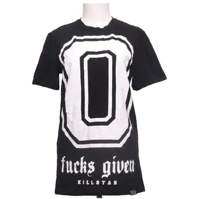 T-shirt (Noir, Blanc) de Killstar Coton