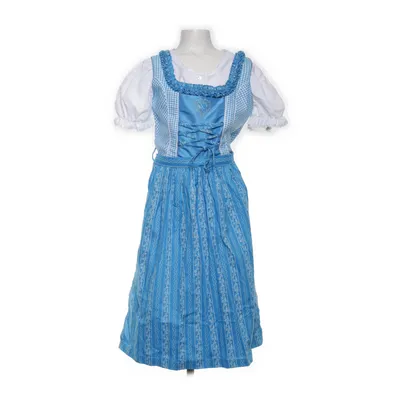 Dirndl (Blauw, Wit) van Alpenfeeling Katoen