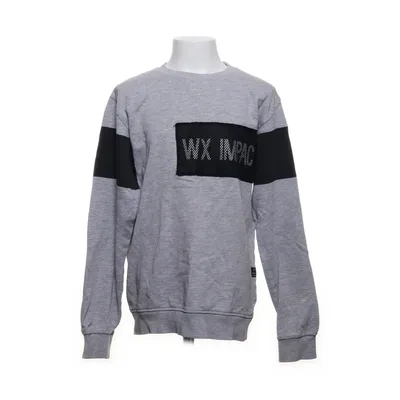 Collegetröja (Grå, Svart) från Woxo 720° Bomull, Viskos