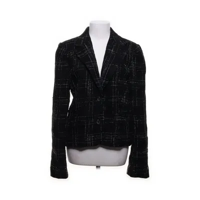 Blazer (Black, White) from Flash Acetate, Acrylic, Polyamide, Polyester, Wool