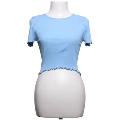 Top (Blauw) van Rosemunde Katoen, Zijde