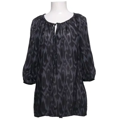 Blouse (Black, Gray) from ESPRIT Collection Silk