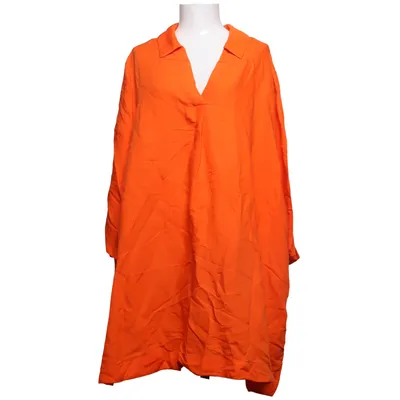 Blus (Orange) från Selection by Ulla Popken Linne, Viskos