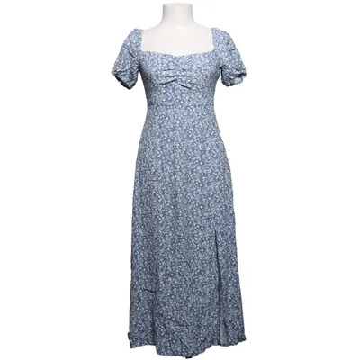 Kjole (Blå, Hvid) fra Dobber Viscose