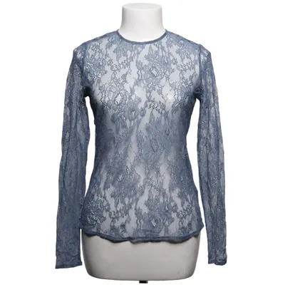 Top (Blauw) van Custommade Polyamide, Viscose