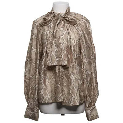 Blouse lavallière (Beige) de H&M Polyester, Viscose