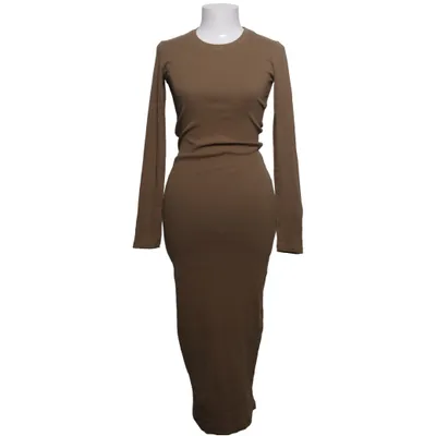 Långklänning (ENALLY LS DRESS) från Envii Elastan, Ekologisk bomull