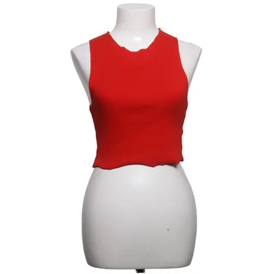 Tank Top (Red) from Zara Cotton, Elastane