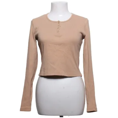 Henley T-shirt (Beige) fra Chiquelle Bomuld, Polyester