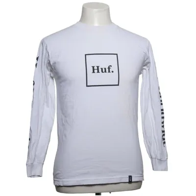 T-shirt à manches longues (Blanc) de HUF Coton