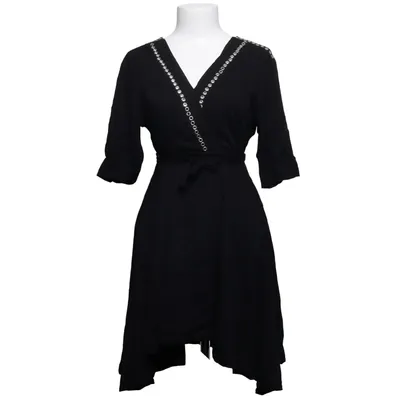 Robe portefeuille (Noir) de Woman Viscose