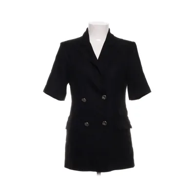 Blazer (Zwart) van Bruuns Bazaar Linnen, Viscose