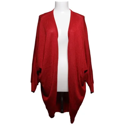 Cardigan (Rouge) de MyWear Woman Fibre métallique, Viscose