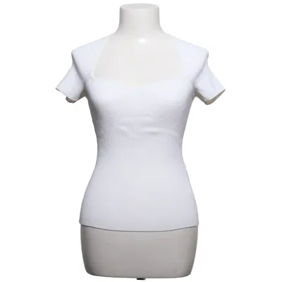 Top (White) from Maje Elastane, Polyamide, Viscose